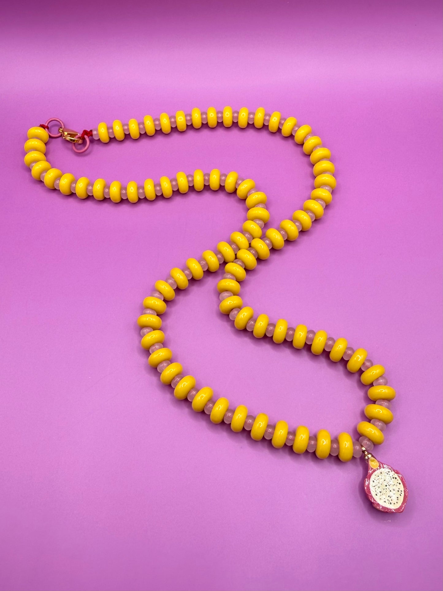 “Yellow Dragon” Necklace