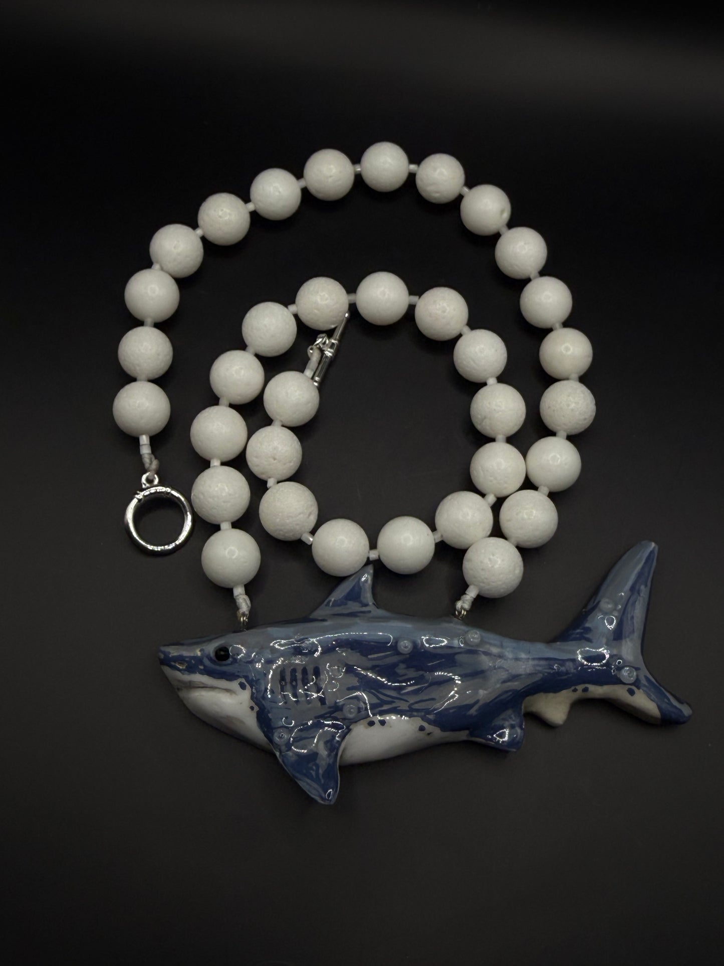 White Shark Necklace