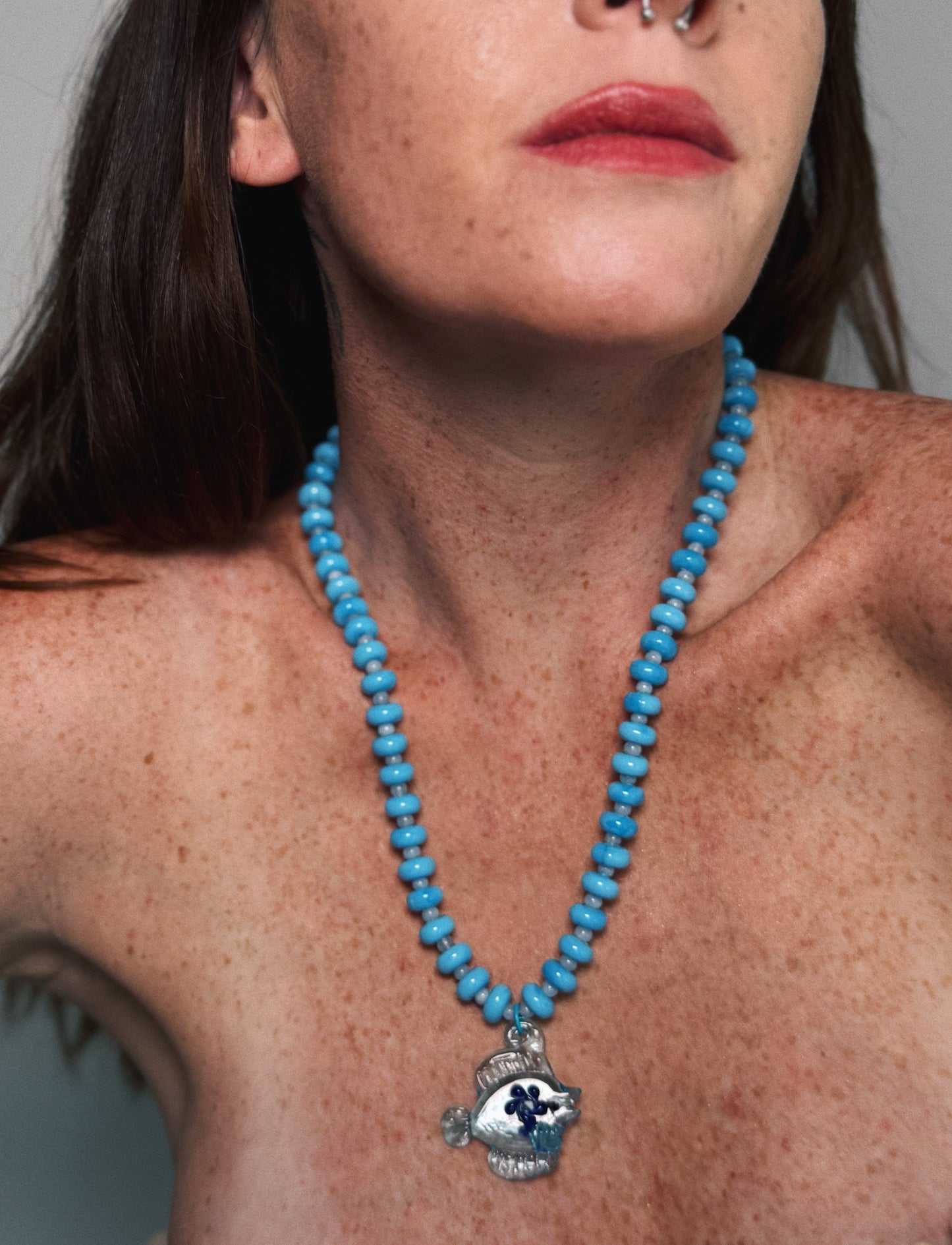 “Clearly fishy” Neckalce