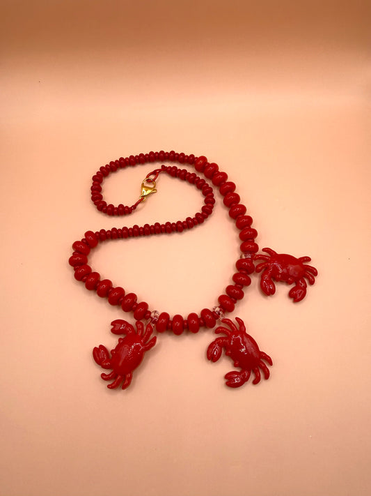 “Holy Crab” Necklace