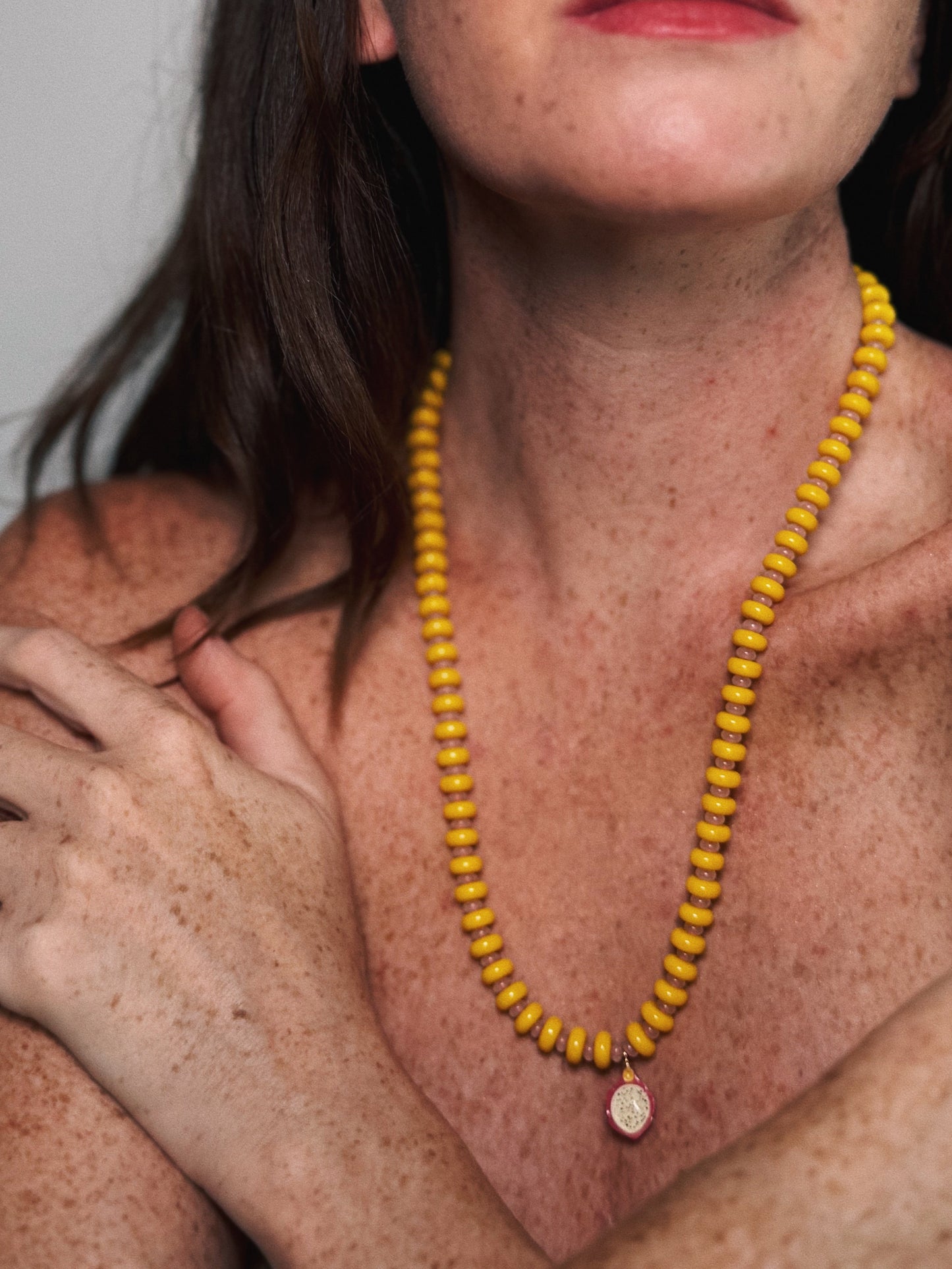 “Yellow Dragon” Necklace