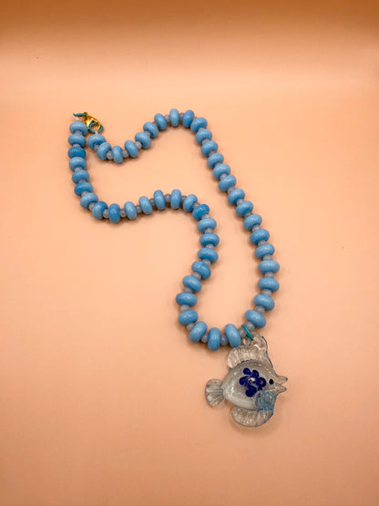 “Clearly fishy” Neckalce