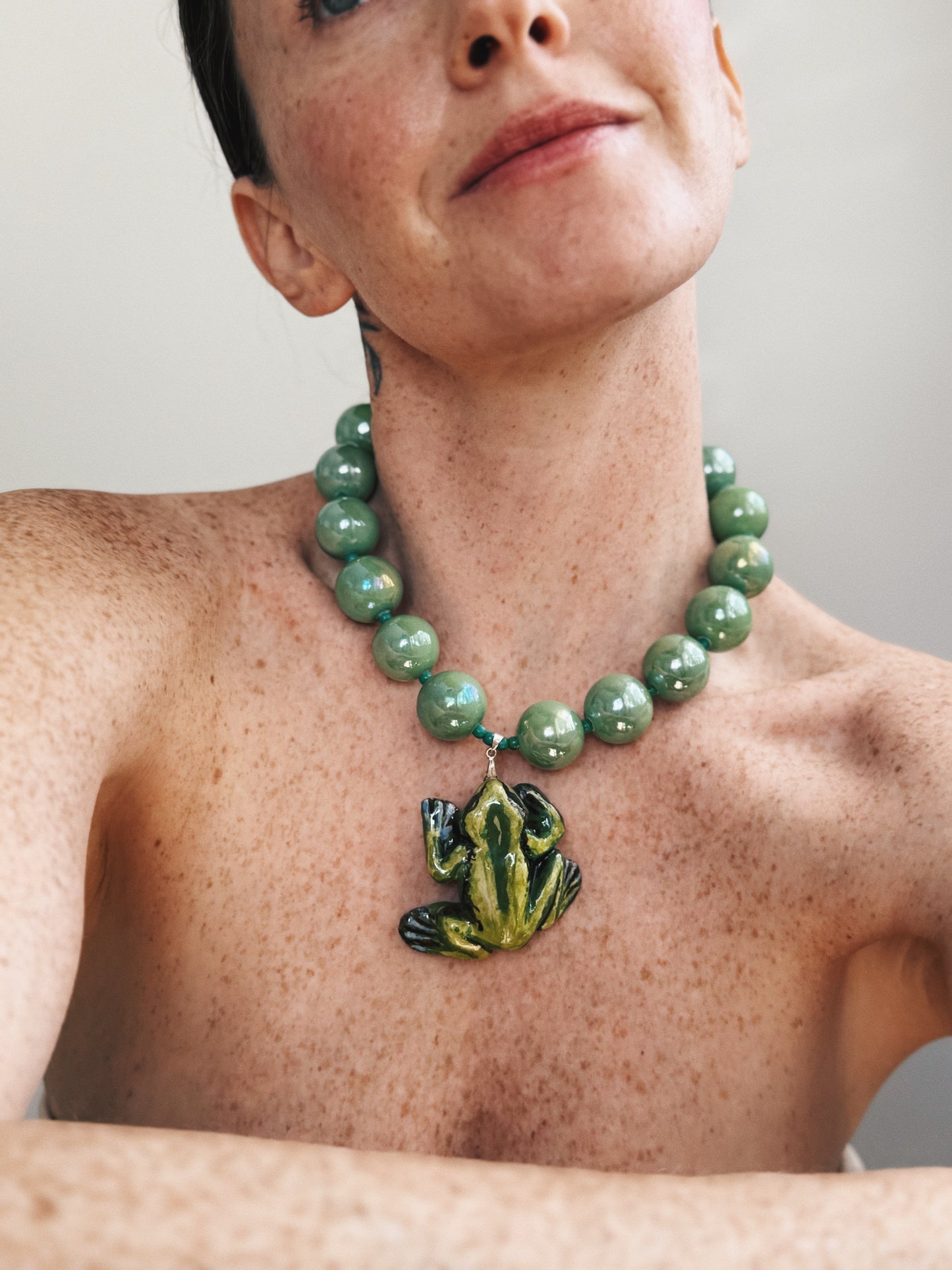 “Jade Hopper” Necklace